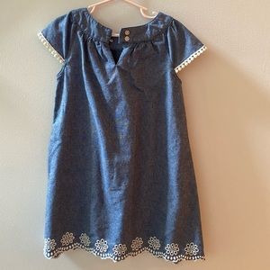 Girls 5t Sonoma dress blue Jean color